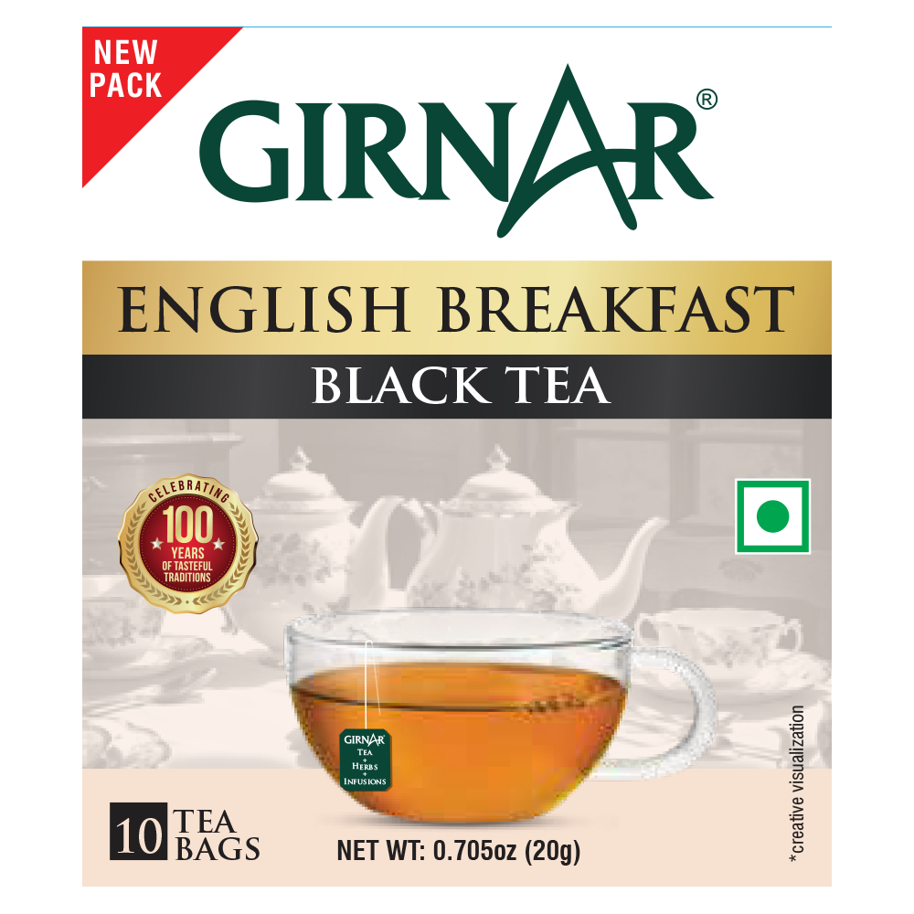 Black Tea Bags - English Breakfast 10 Tea Bags
