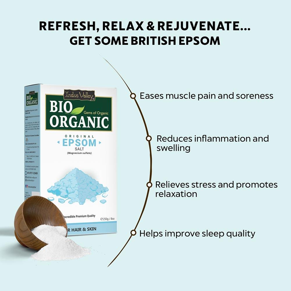 Bio Organic Original Epsom Salt - 250gm 250g