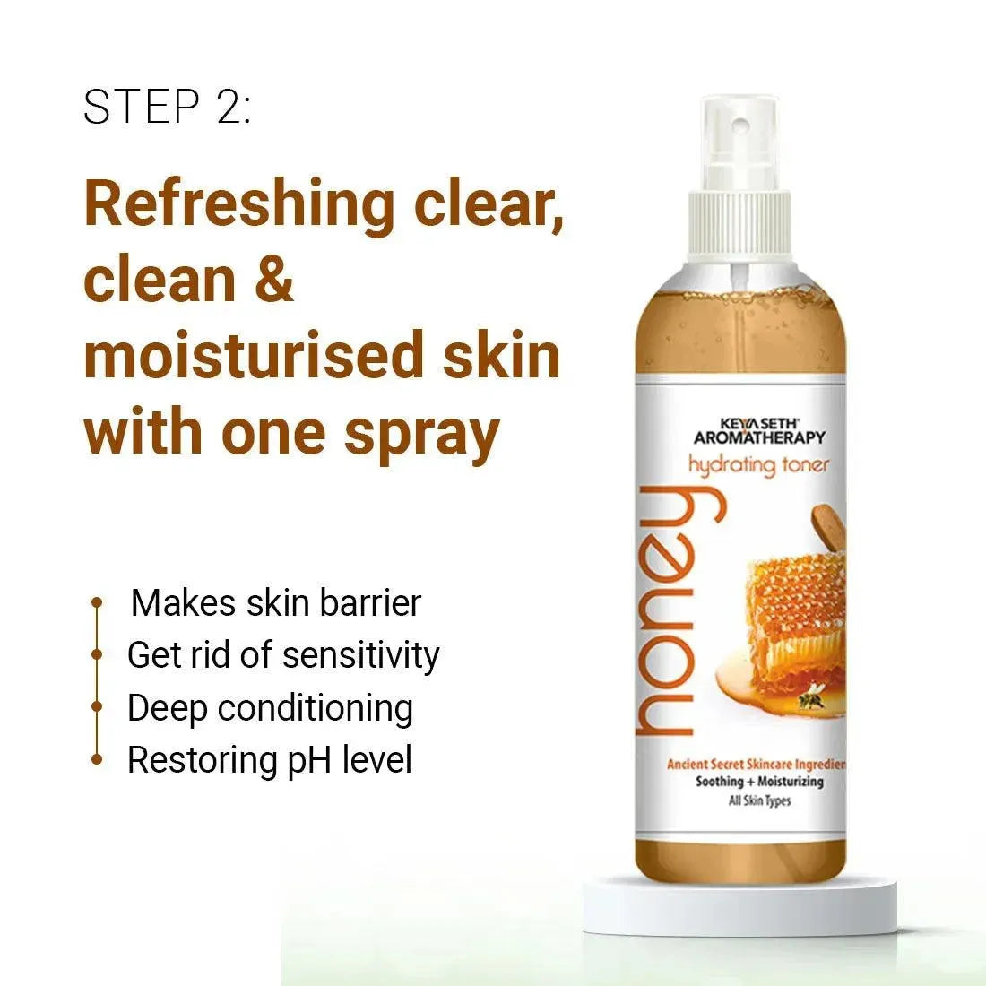 Honey Essential Skin Care Routine Kit for Dry Skin for Men & Women I Facewash + Gel Moisturizer + Toner I Deep Conditioning with Pure Honey 400ml