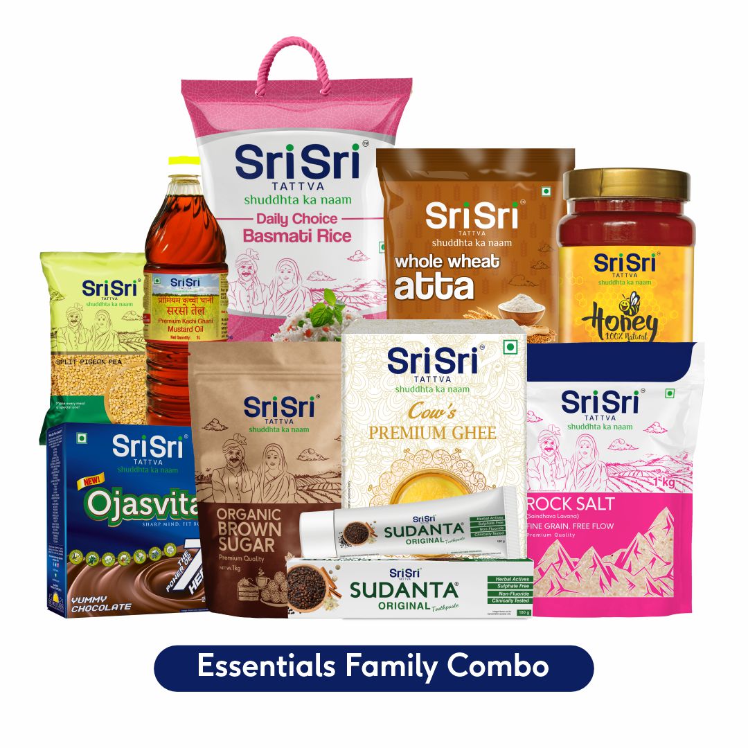 【Sri Sri Tattva】 Essentials Family Combo｜ エッセンシャルズ ファミリー コンボ｜ 15000g