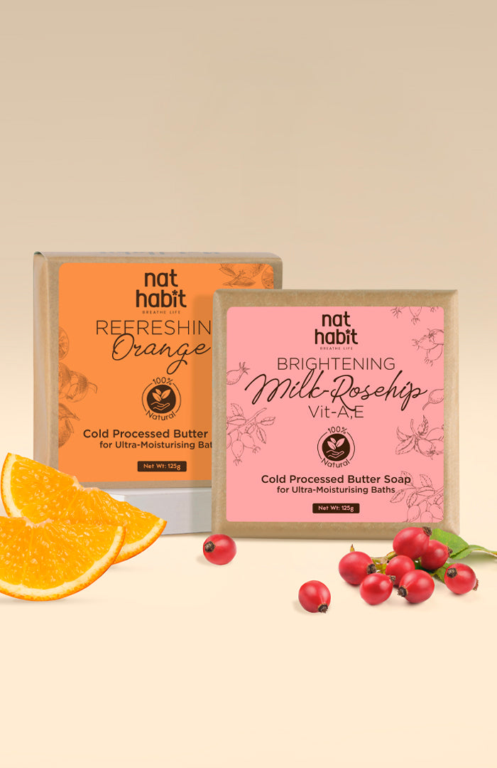 Hydrating Citrus Soap Set 125g × 4
