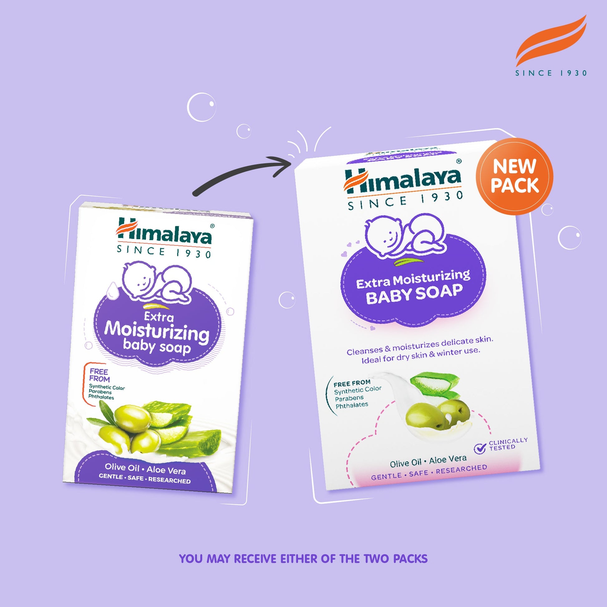 Himalaya Extra Moisturizing Baby Soap 125g