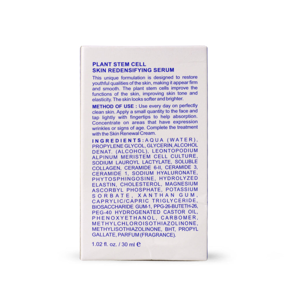 Plant Stem Cell Skin Redensifying Serum 30ml