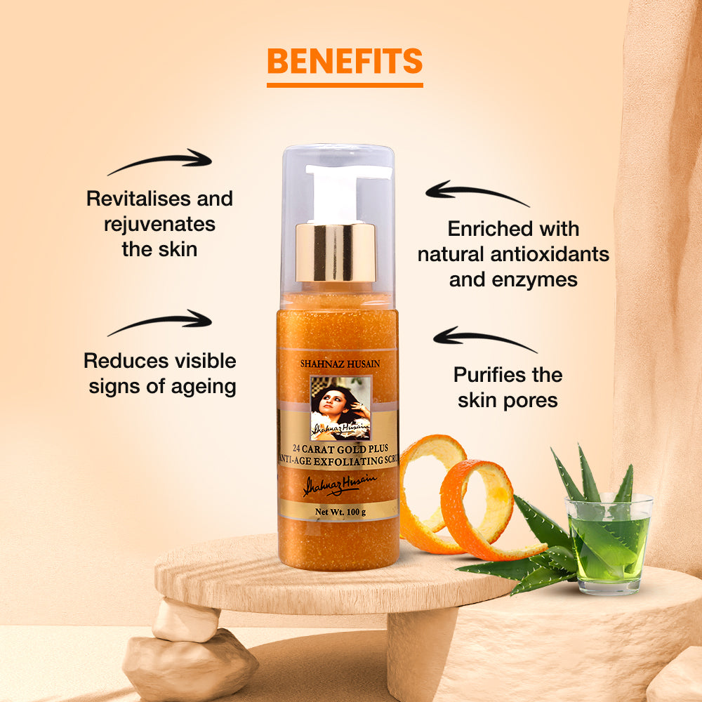 24 Carat Gold Plus Anti-Age Exfoliating Scrub 