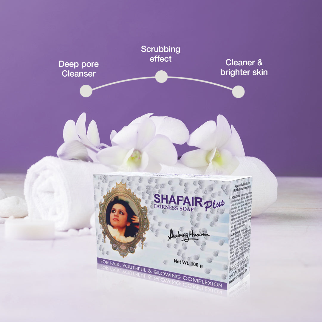 Shafair Plus Ayurvedic Fairness Soap 100g