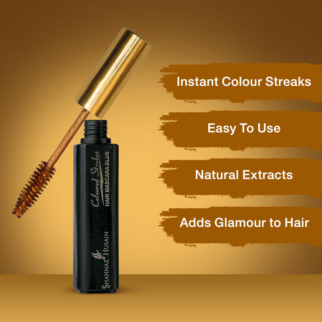 Hair Mascara Plus - Instant Glamour Hair Colour - 10ml/Shade No. 1 Golden Girl 10ml