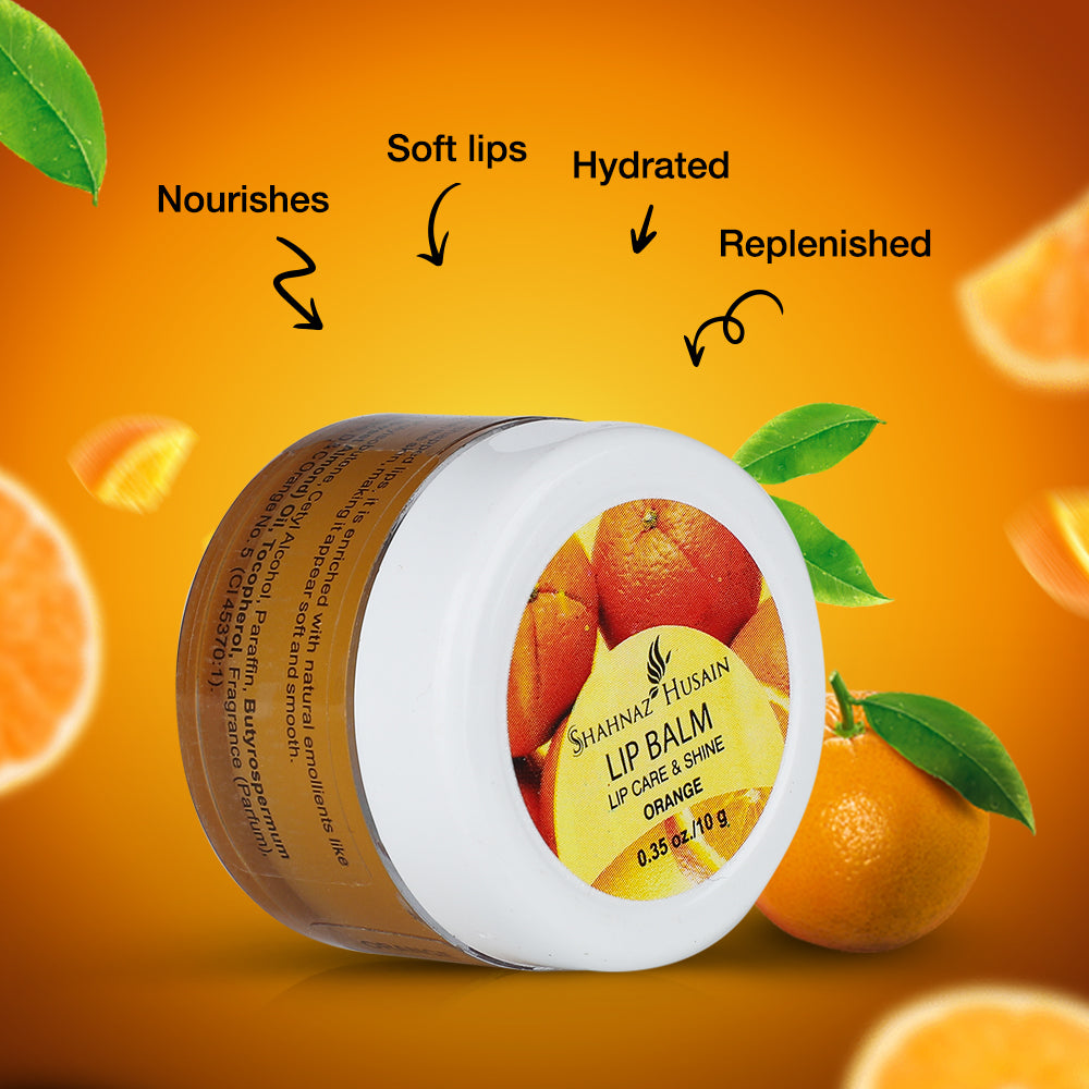 Lip Balm Lip Care & Shine (Orange) 10g