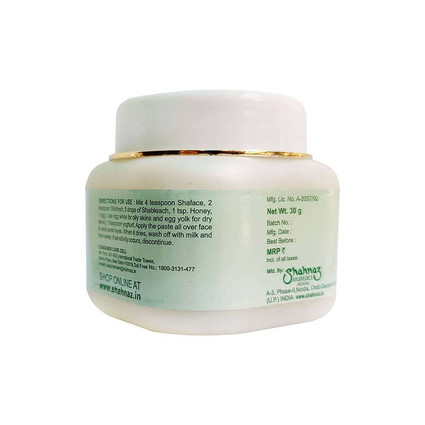 Shaface Herbal Face Treatment 350g