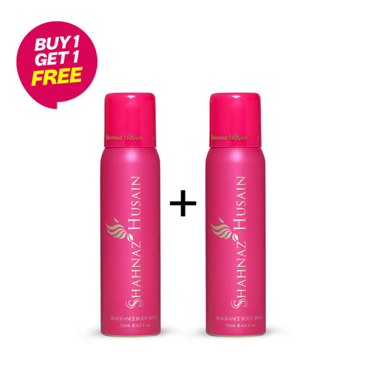 【Shahnaz Husain】 Deodorant - Regular Pink Fragrance Body Spray for Women｜デオドラント レギュラーピンク フレグランス ボディスプレー｜120ml
