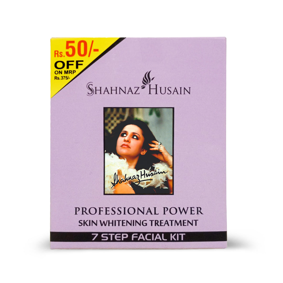 Professional Power Skin Whitening Treatment 7 Steps Facial Kit (48g + 15ml) 48g