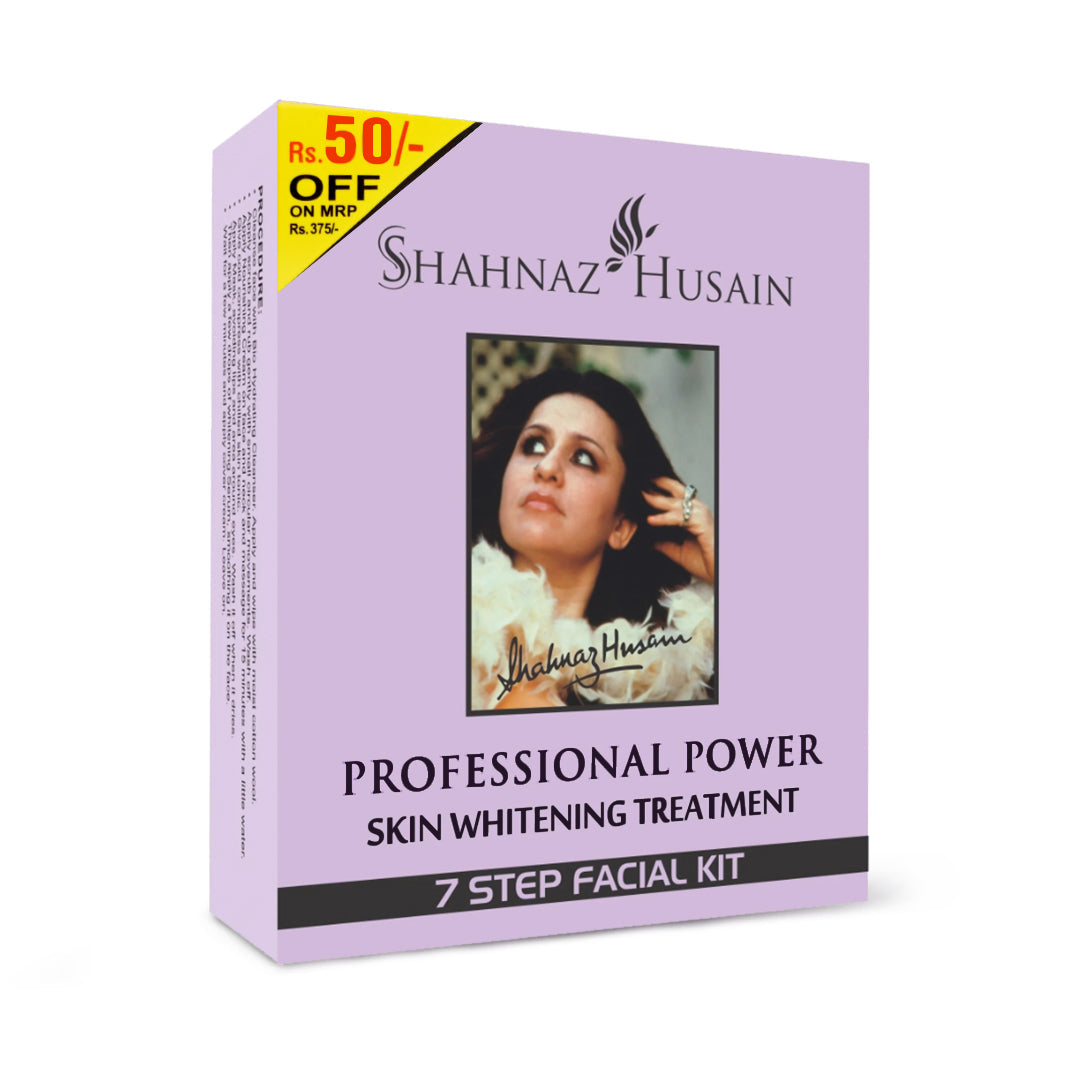 Professional Power Skin Whitening Treatment 7 Steps Facial Kit (48g + 15ml) 48g