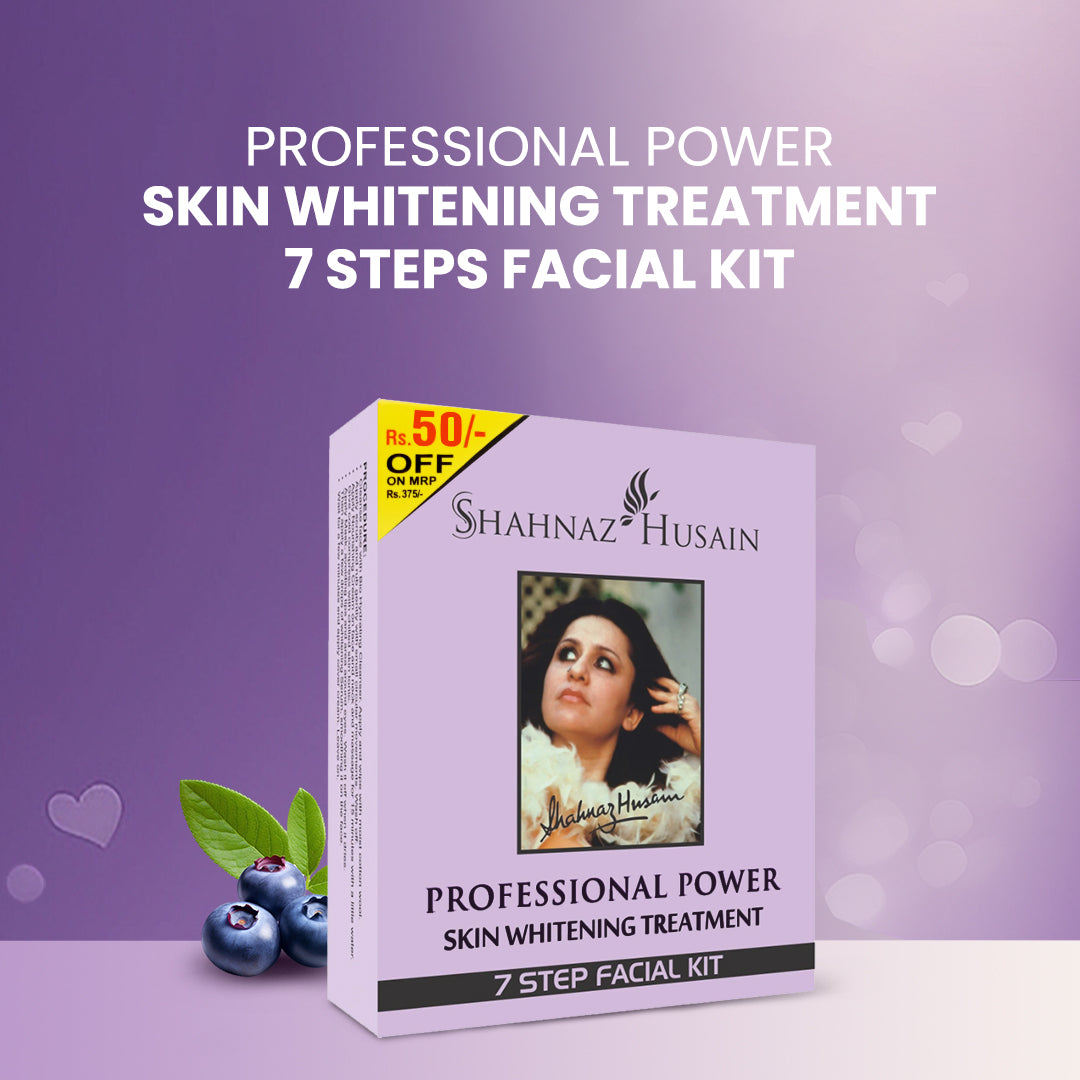 Professional Power Skin Whitening Treatment 7 Steps Facial Kit (48g + 15ml) 48g