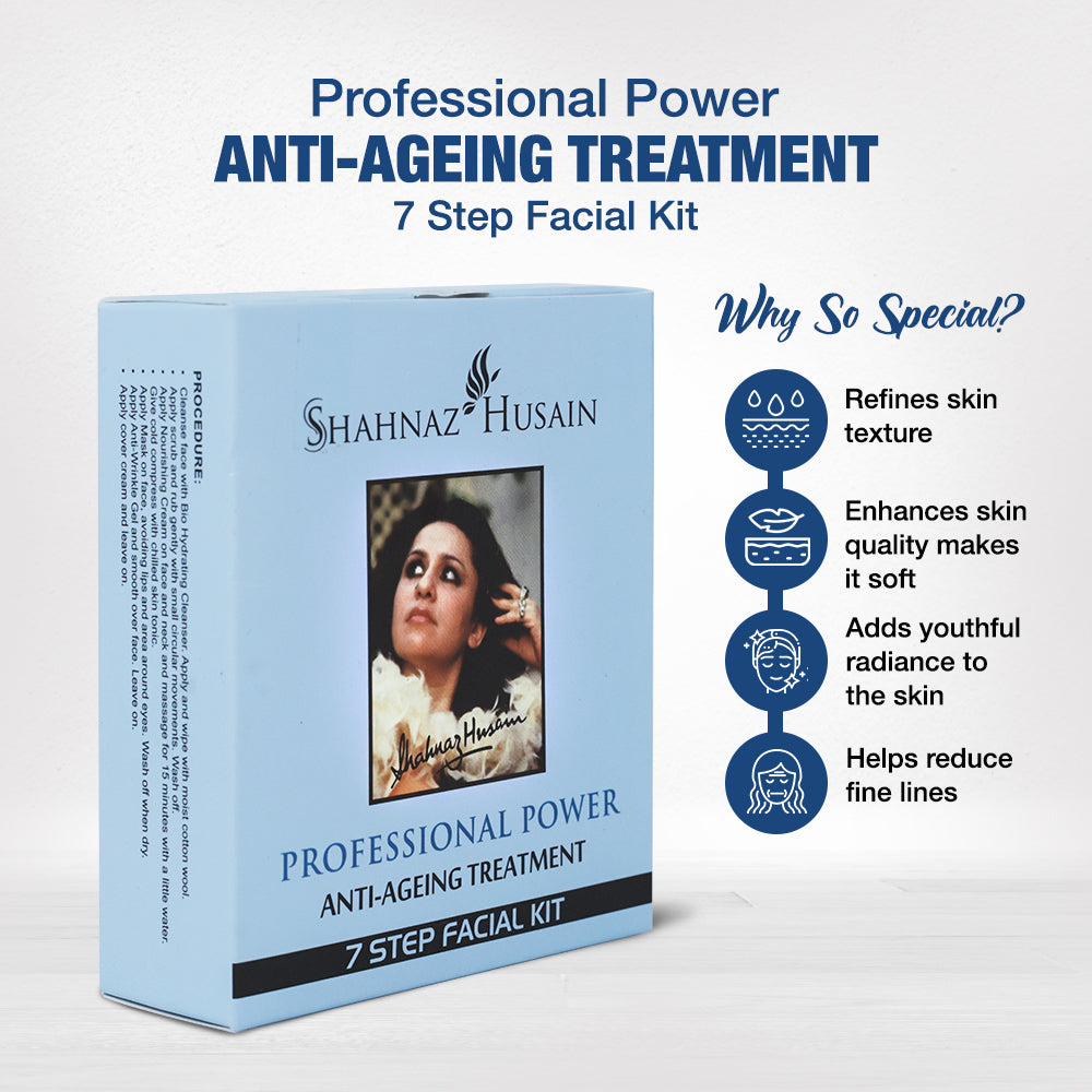 Professional Power Anti-Ageing Treatment 7 Step Facial Kit 48g