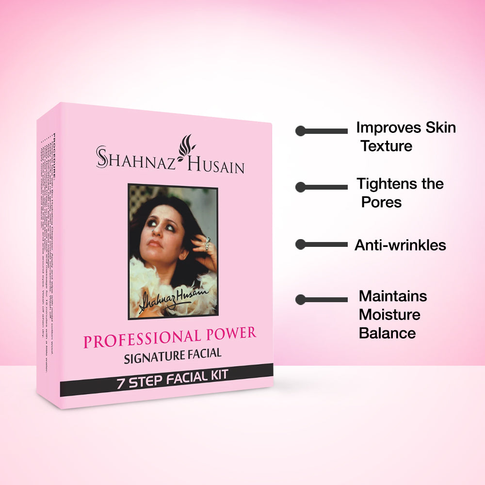 Professional Power Signature Facial Steps- 7 Step Facial Kit (48g + 15ml) 48g