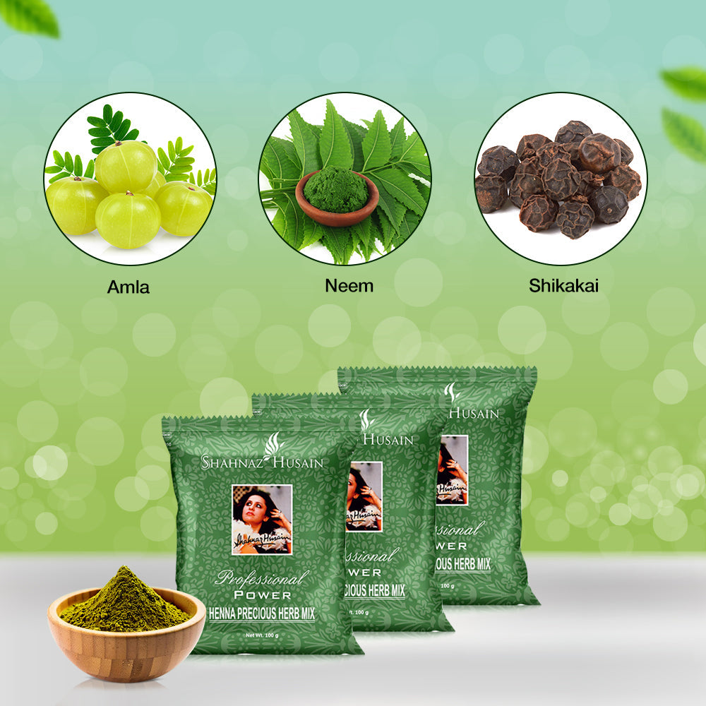 Professional Power Henna Precious Herb Mix (Combo Pack) 300g