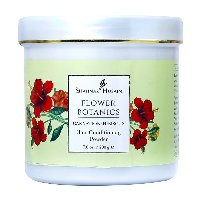 Flower Botanics Carnation- Hibiscus Hair Powder 200g