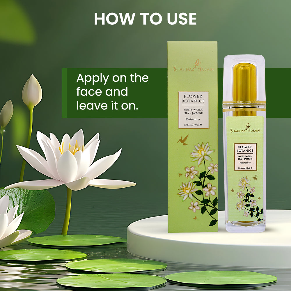 Flower Botanics - White Water Lily-Jasmine Moisturiser 100ml