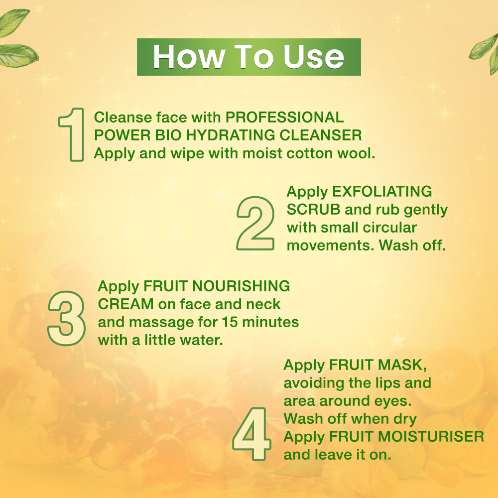 5 Step Mixed Fruit Facial Kit 50g