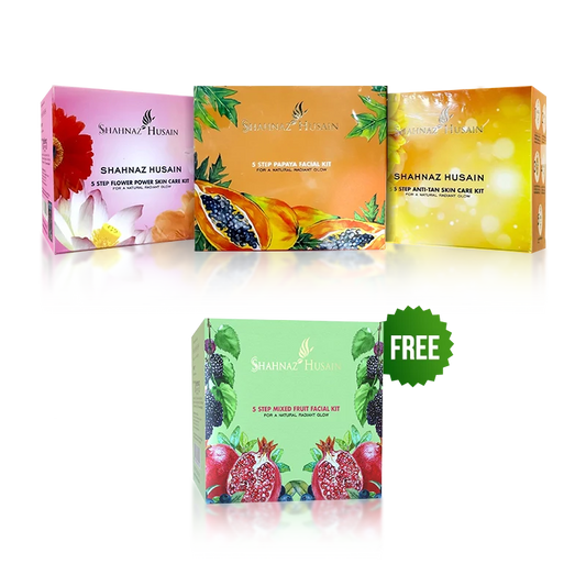 5 Step Combo Kit Free 5 Stepmix Fruit Facial Kit 200g