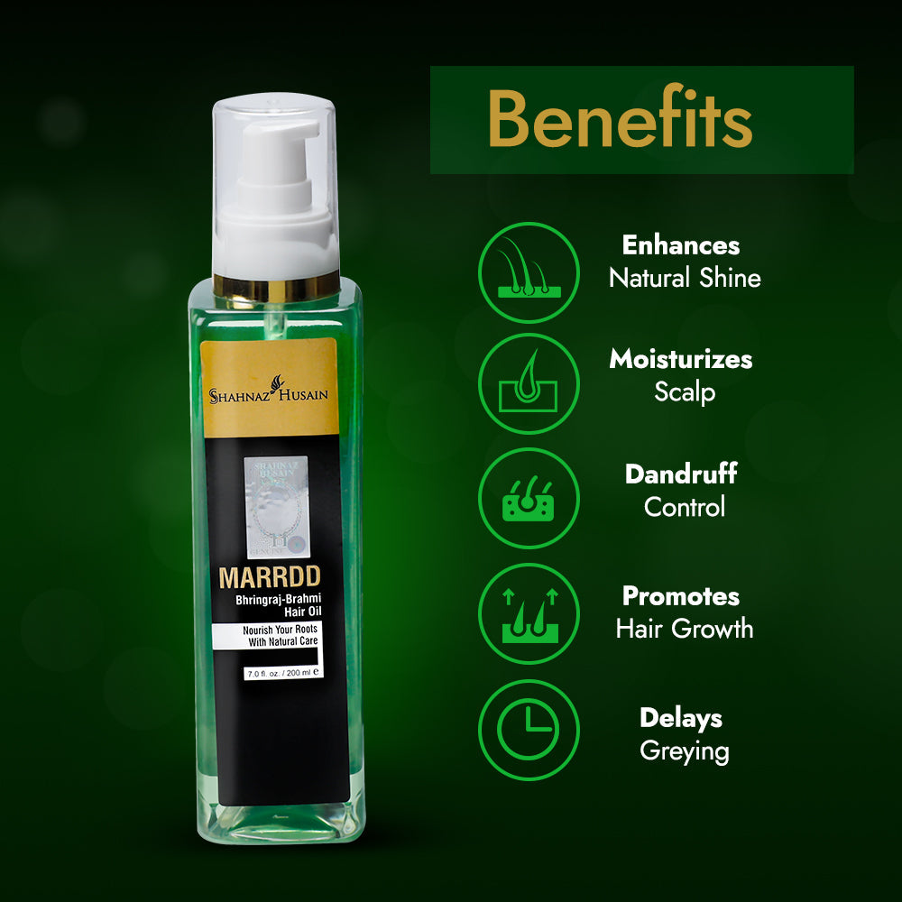 Marrdd Bhringraj-Brahmi Hair Oil 200ml