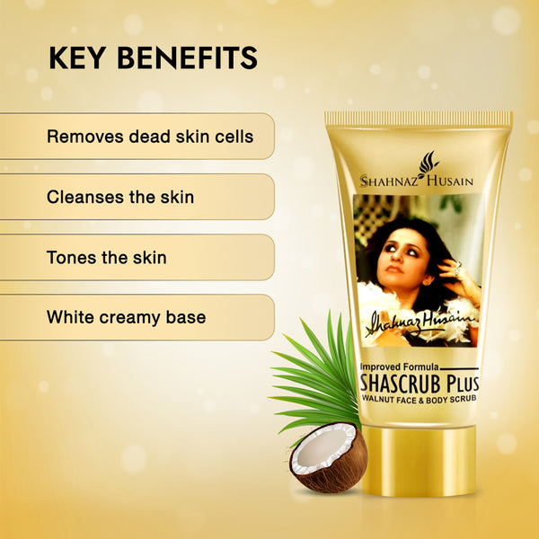 Shascrub Plus-Walnut Face & Body Scrub 40g 40g