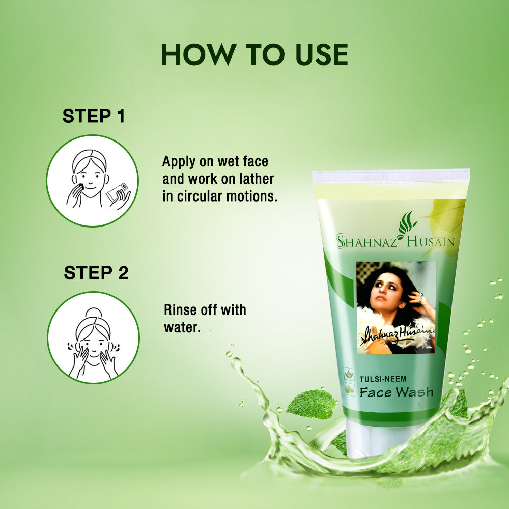 Tulsi Neem Face Wash 100g