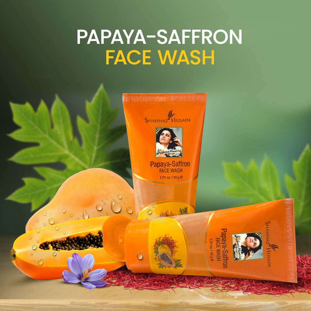 Papaya-Saffron Face Wash 50g
