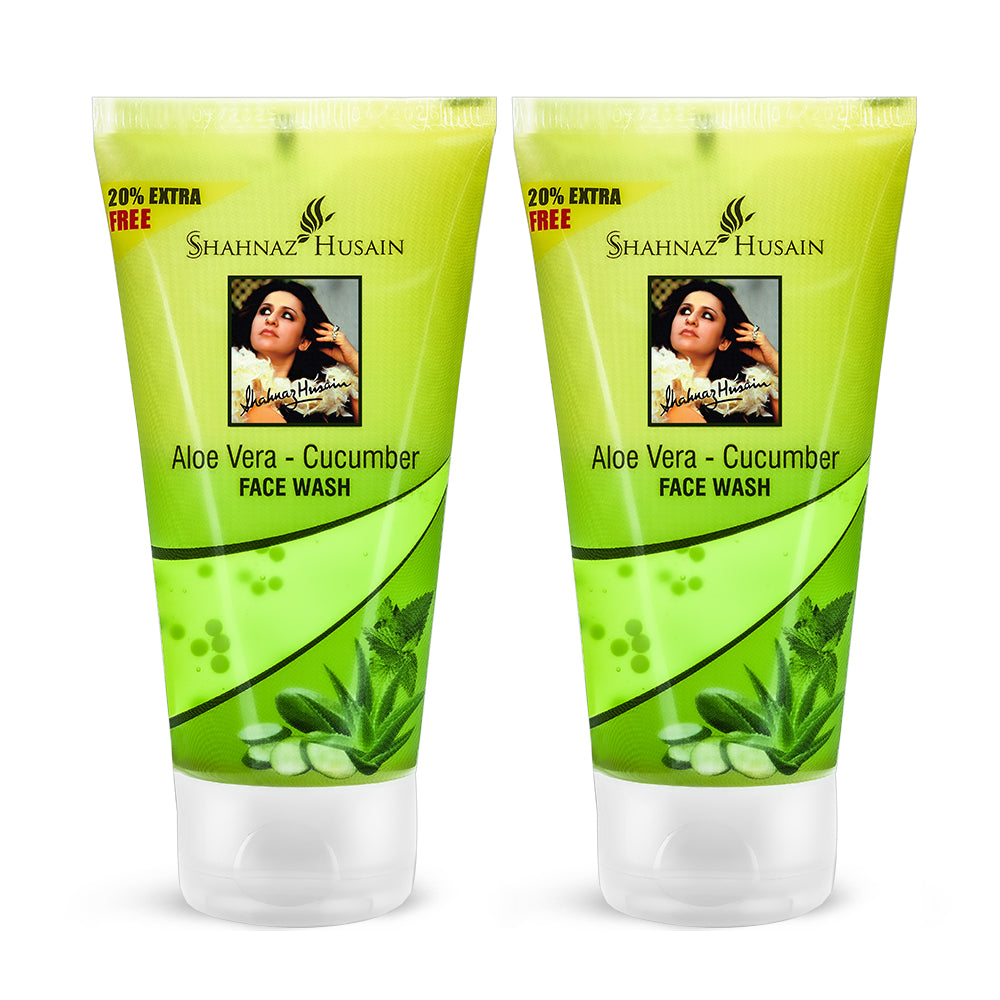 Aloe Vera-Cucumber Face Wash - Pack of Two 120g