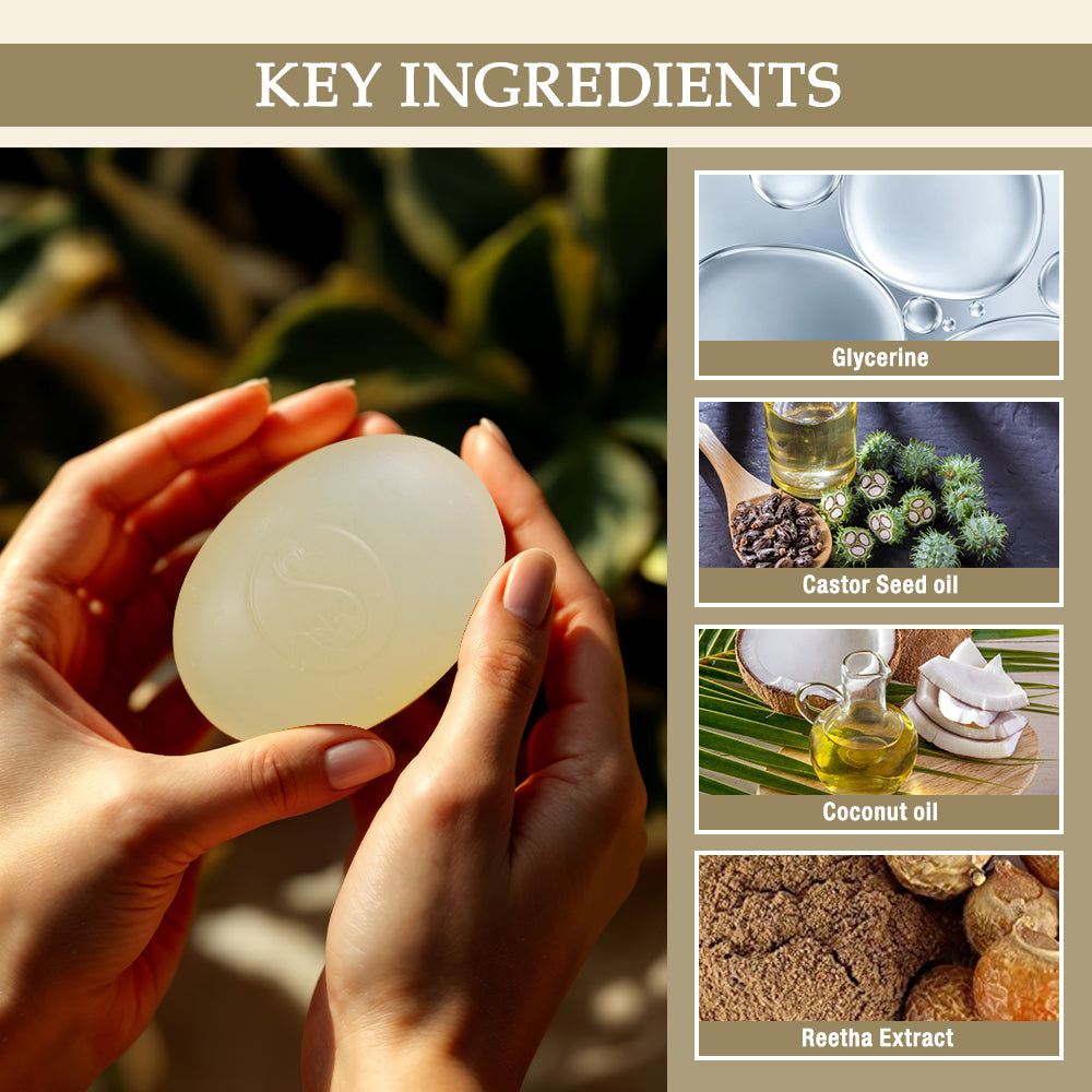 Ayurvedic Body Care Cleanser Soap ( M ) 100g