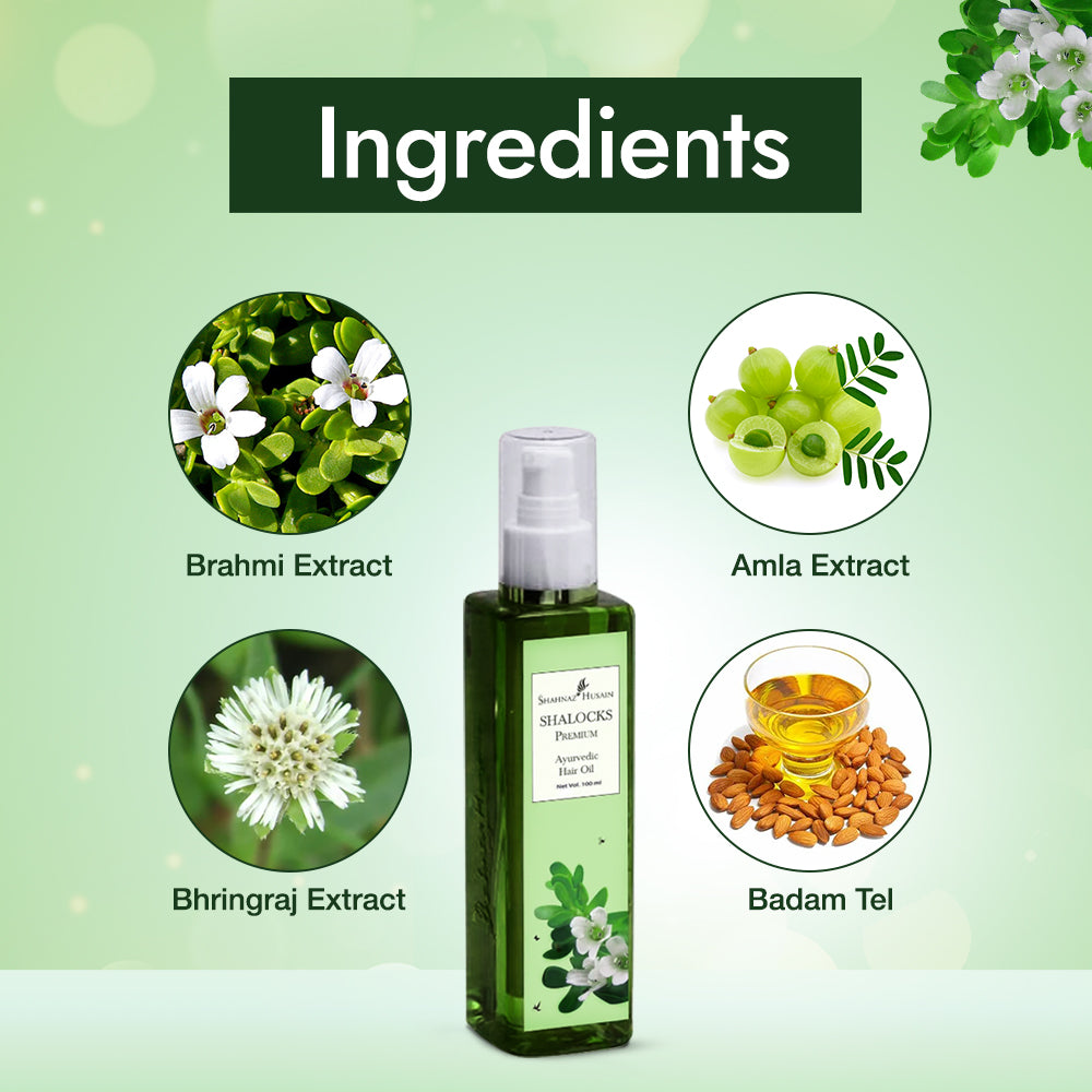Shalocks Premium - Ayurvedic Hair Oil 200ml