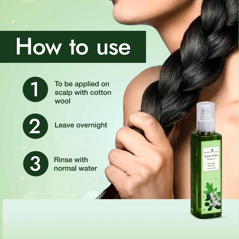 Shalocks Premium - Ayurvedic Hair Oil 100ml