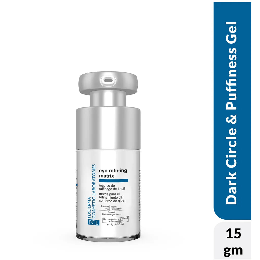 【Fixderma】 FCL Eye Refining Matrix Under Eye Gel｜FCL アイリファイニングマトリックス 目もと用ジェル｜15g