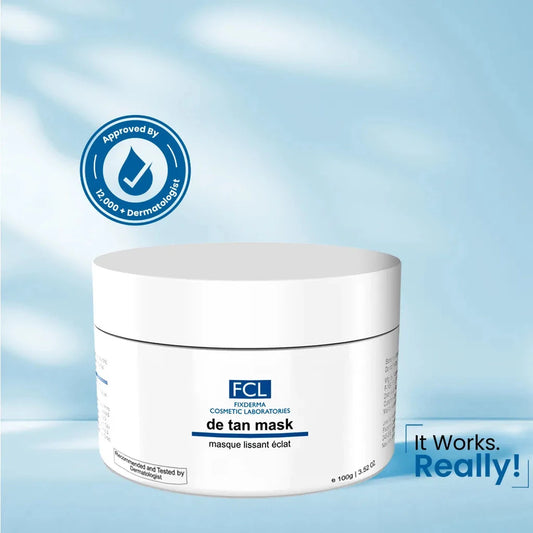 【Fixderma】FCL De Tan Face Pack with 2.5% Milk Protein｜FCL デタン フェイスパック（2.5% ミルクプロテイン配合）100g