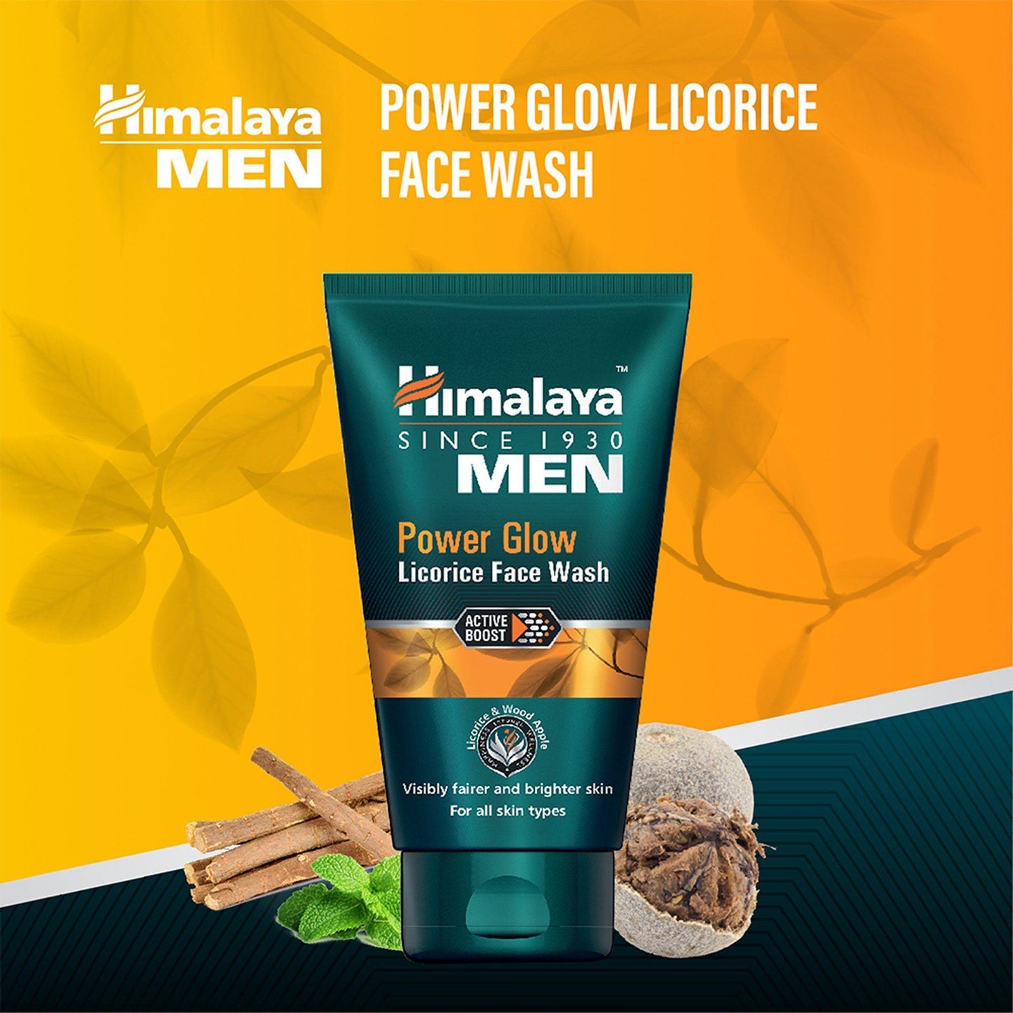 Himalaya Men Power Glow Licorice Face Wash 50ml