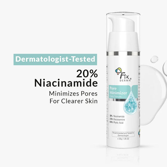 【Fixderma】 Pore Minimizer Face Serum｜毛穴ケア フェイスセラム｜30g