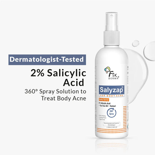 Salyzap Spray for Body Acne 50ml
