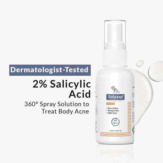 【Fixderma】 Salyzap Spray for Body Acne｜サリザップ ボディスプレー｜50ml