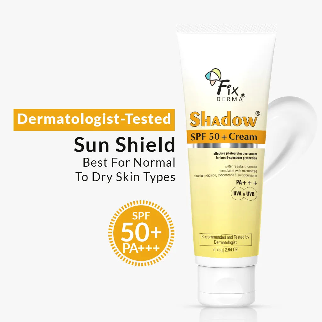 【Fixderma】 Shadow Sunscreen SPF 50 + Cream｜シャドウ サンスクリーン SPF50+ クリーム｜75g
