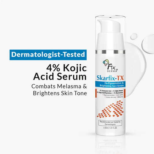 【Fixderma】 Skarfix-TX De-Pigmentation & Brightening Face Serum｜スカーフィックスTX トーンケア&ブライトニング フェイスセラム｜30ml