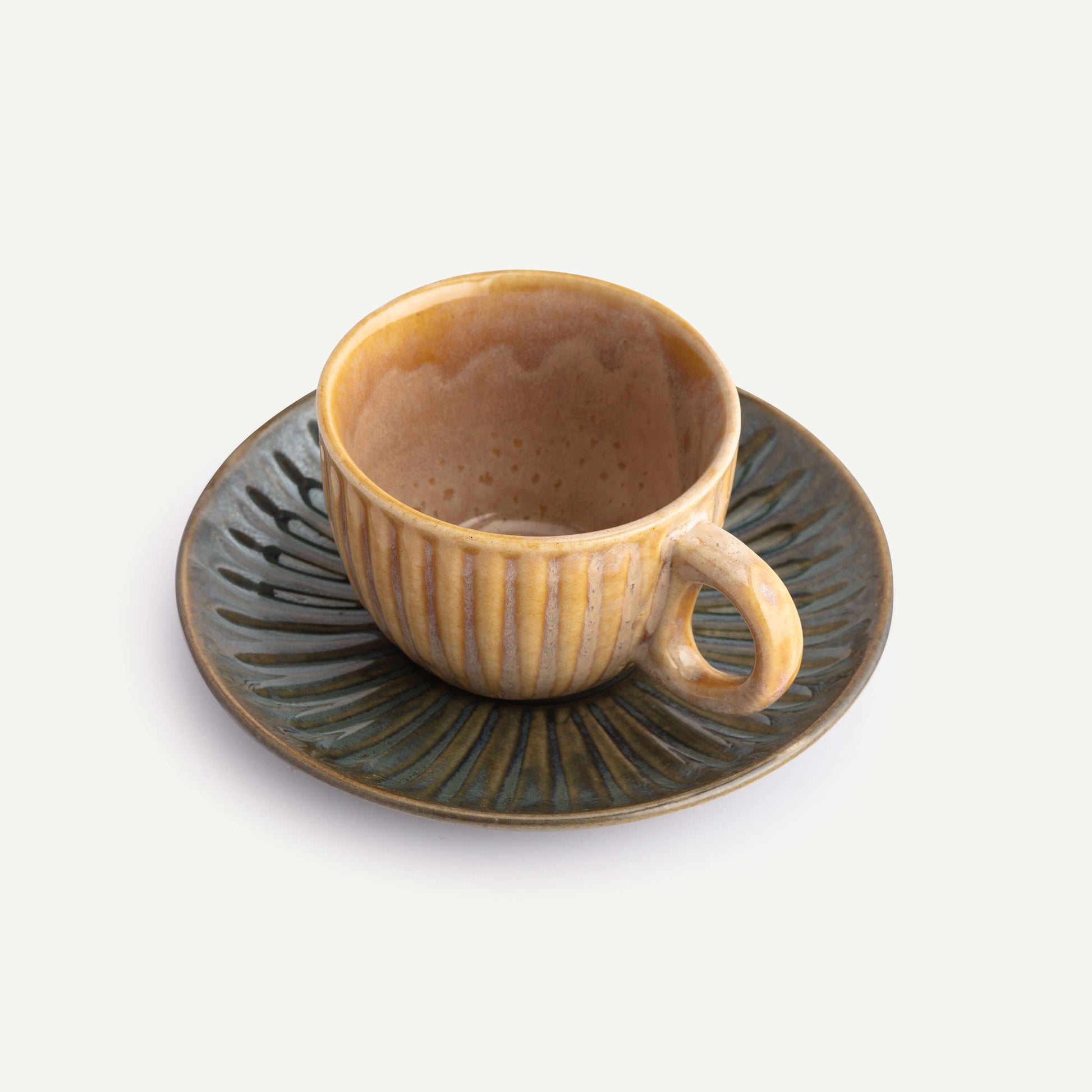 MAGNOLIA TEACUP AND SAUCER