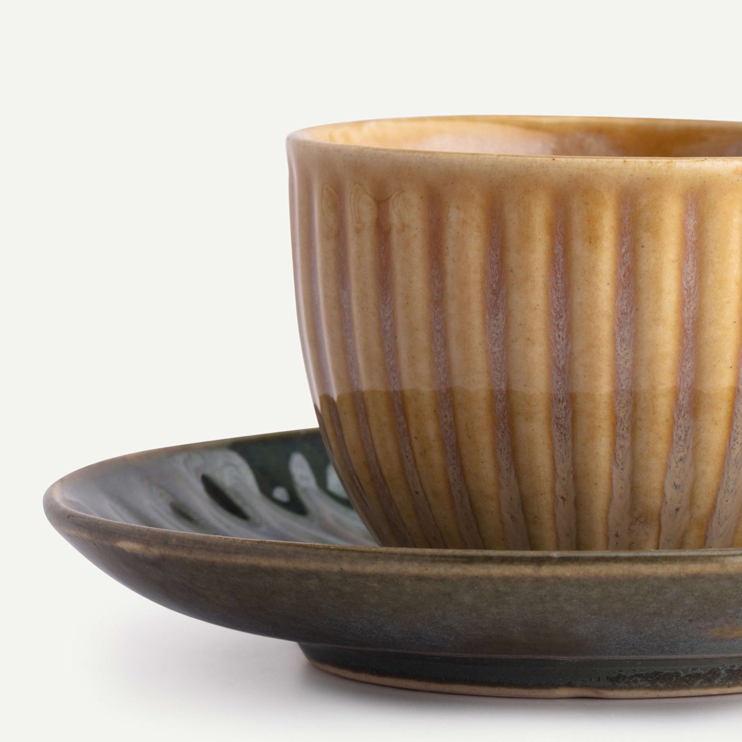 MAGNOLIA TEACUP AND SAUCER