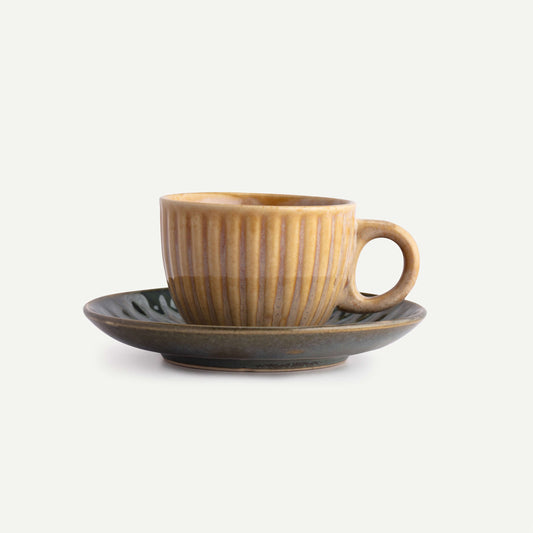 MAGNOLIA TEACUP AND SAUCER