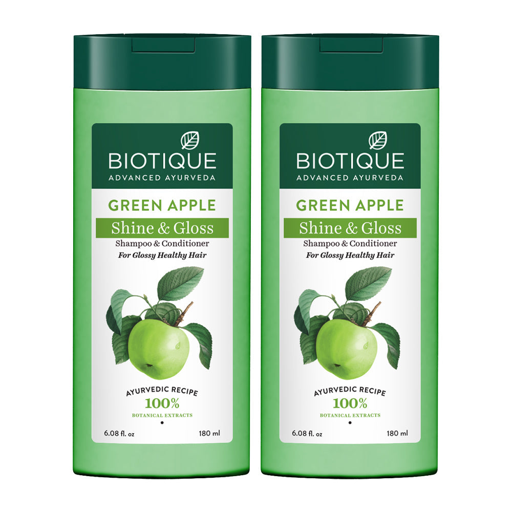 Green Apple Shine & Gloss Shampoo & Conditioner