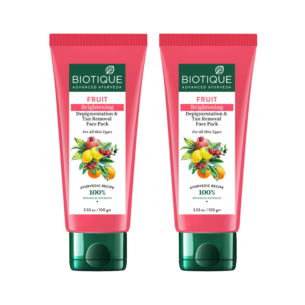 FRUIT Brightening Depigmentation & Tan Removal Face Pack