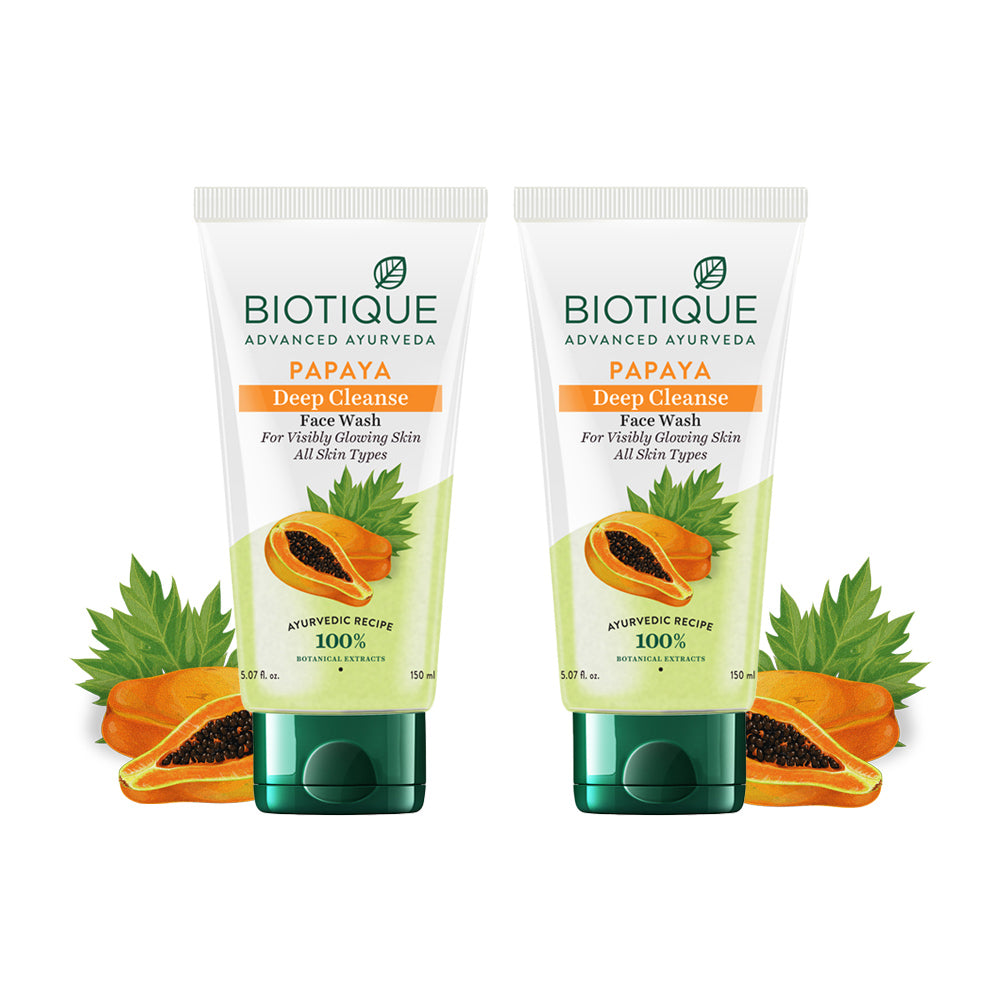 Papaya Deep Cleanse Face Wash 150ml×2本セット