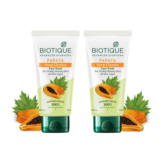 Papaya Deep Cleanse Face Wash 150ml×2本セット