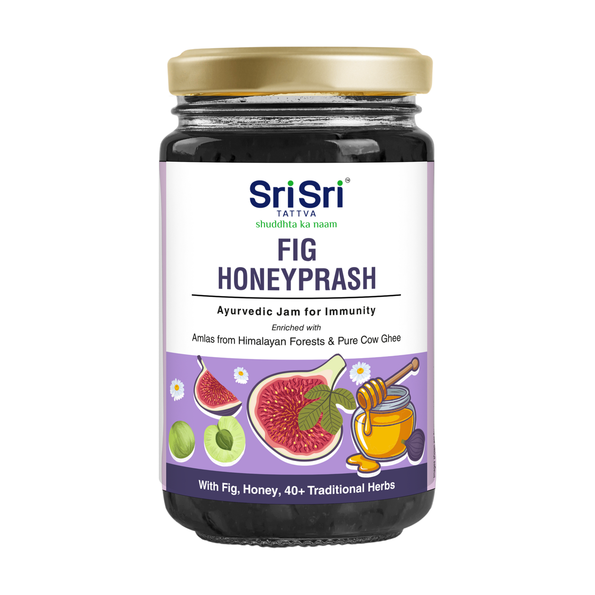【Sri Sri Tattva】 Fig Honeyprash Ayurvedic Jam for Immunity｜ フィグ・ハニープラッシュ 免疫サポート用アーユルヴェーダジャム｜ 1kg