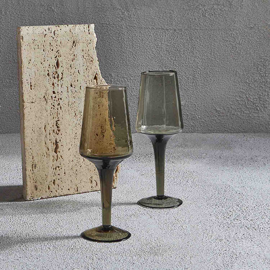 VICTORIA WINE GLASS (SET OF 2) 23.7(L) x 23.7(B) x 23.3(H); 直径: 23.7