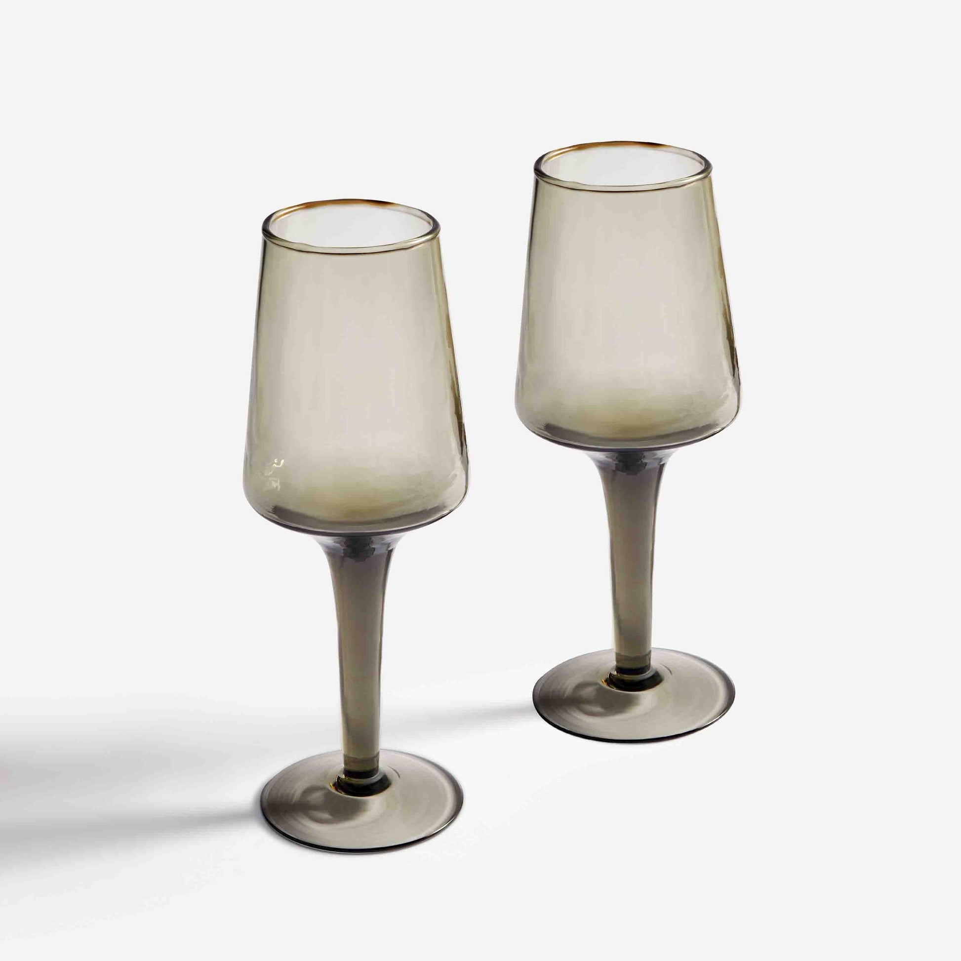 VICTORIA WINE GLASS (SET OF 2) 23.7(L) x 23.7(B) x 23.3(H); 直径: 23.7
