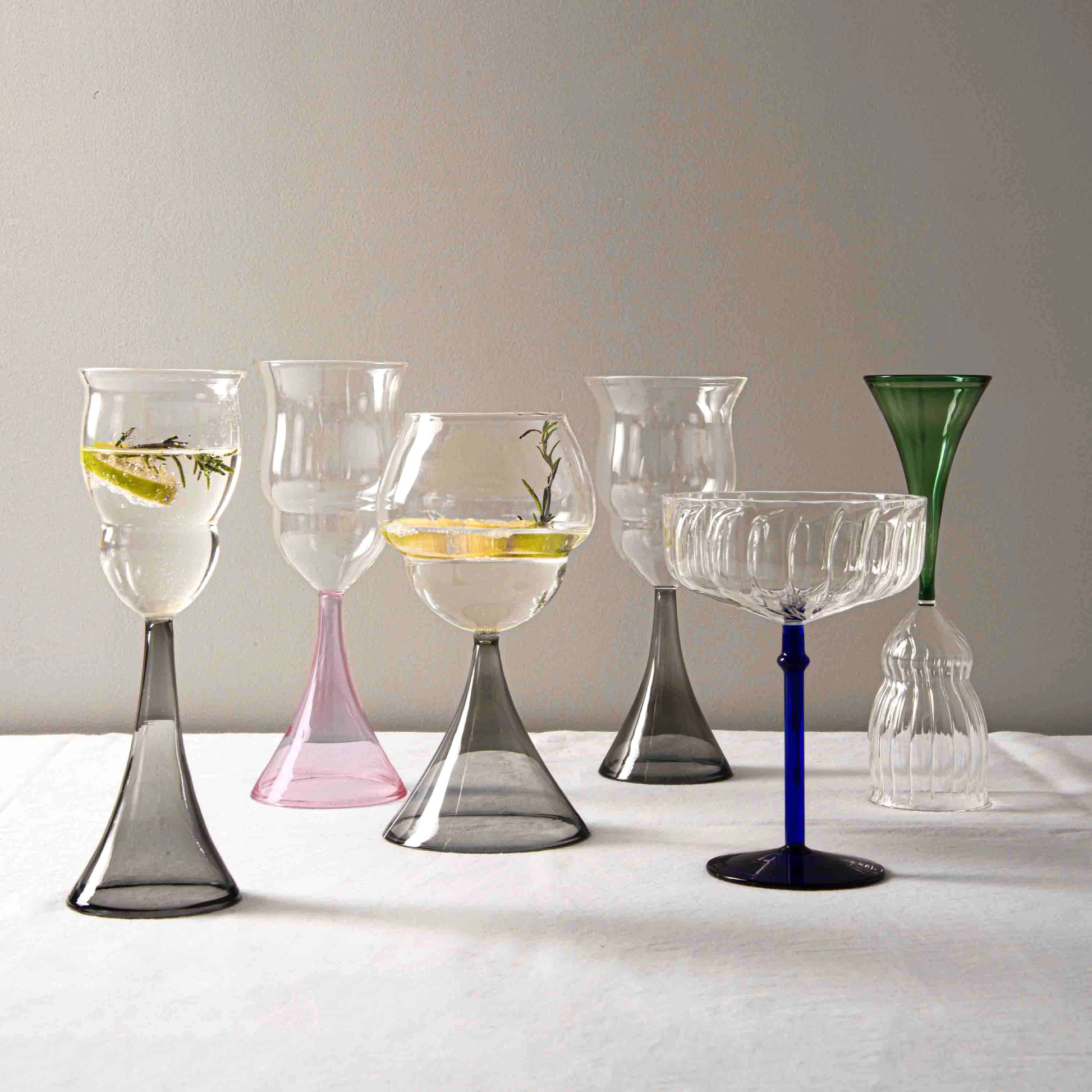 FUMUS GLASSES (SET OF 2) 8.3(L) x 8.3(B) x 21.3(H); 直径: 8.3